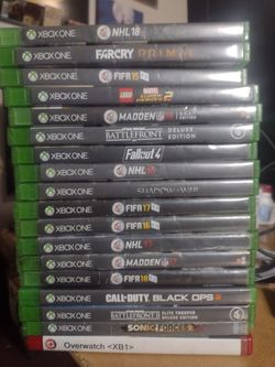 Xbox One Game Lot – 18 Games