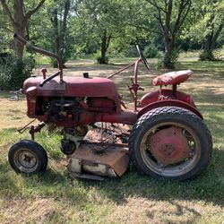 Very Vintage Farm Tractor Farm all