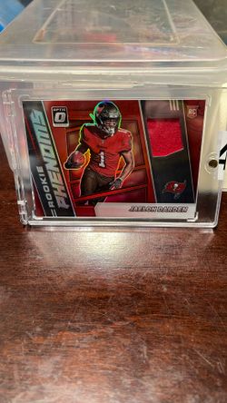 2021 Panini Donruss Optic Rookie Patch Card Of Jaelon Darden