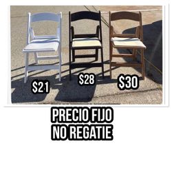 Venta de sillas