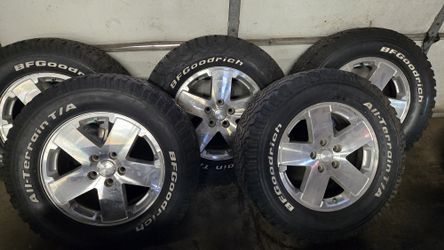 Jeep Wrangler Rims 18x7.5 Lug Pattern:5×5