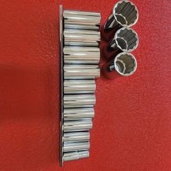 Husky 3/8 12pt Socket Set