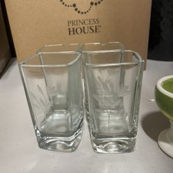 Princess, House Shot Glass And Salt Shakers