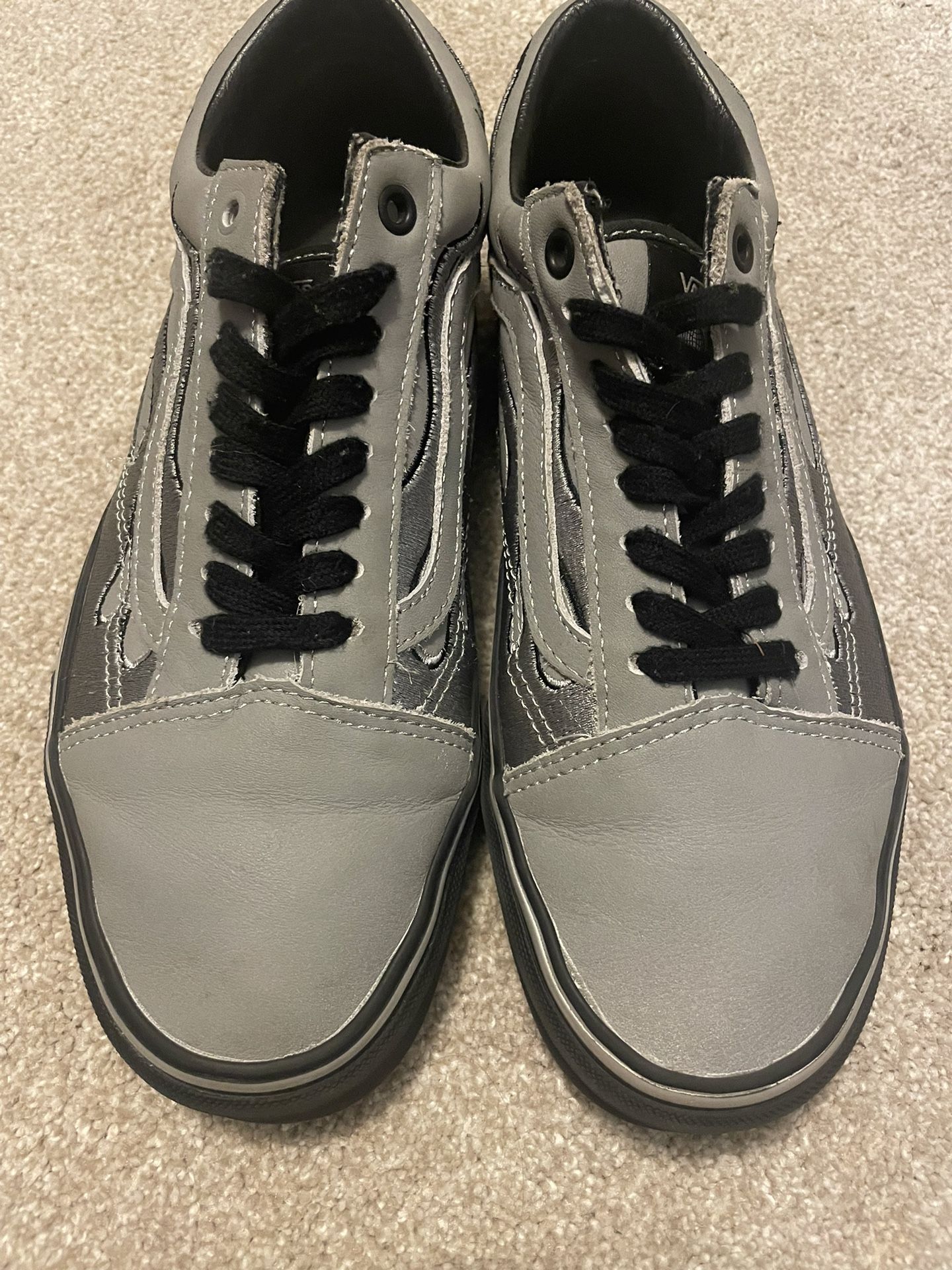 Vans x A$AP Worldwide Silver Reflective Old Skool Shoes