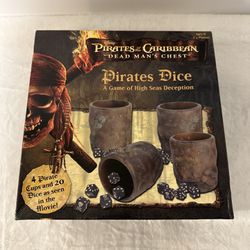 Pirates Of Caribbean Dead Man’s Chest Dice Game