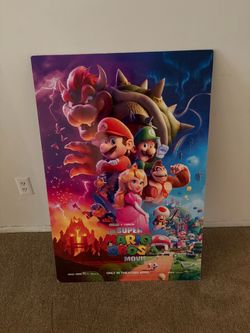 Super Mario Bros Movie Poster
