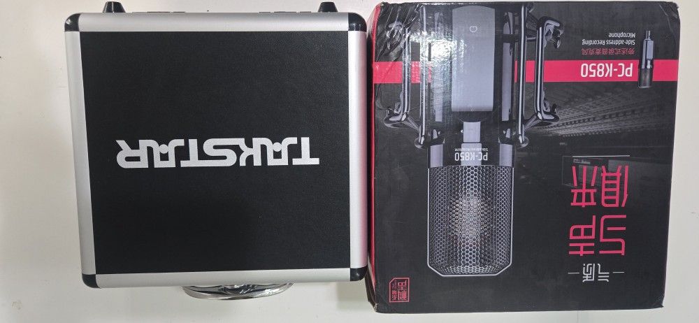 Takstar PC-K850 recording microphone. ( Open Box )