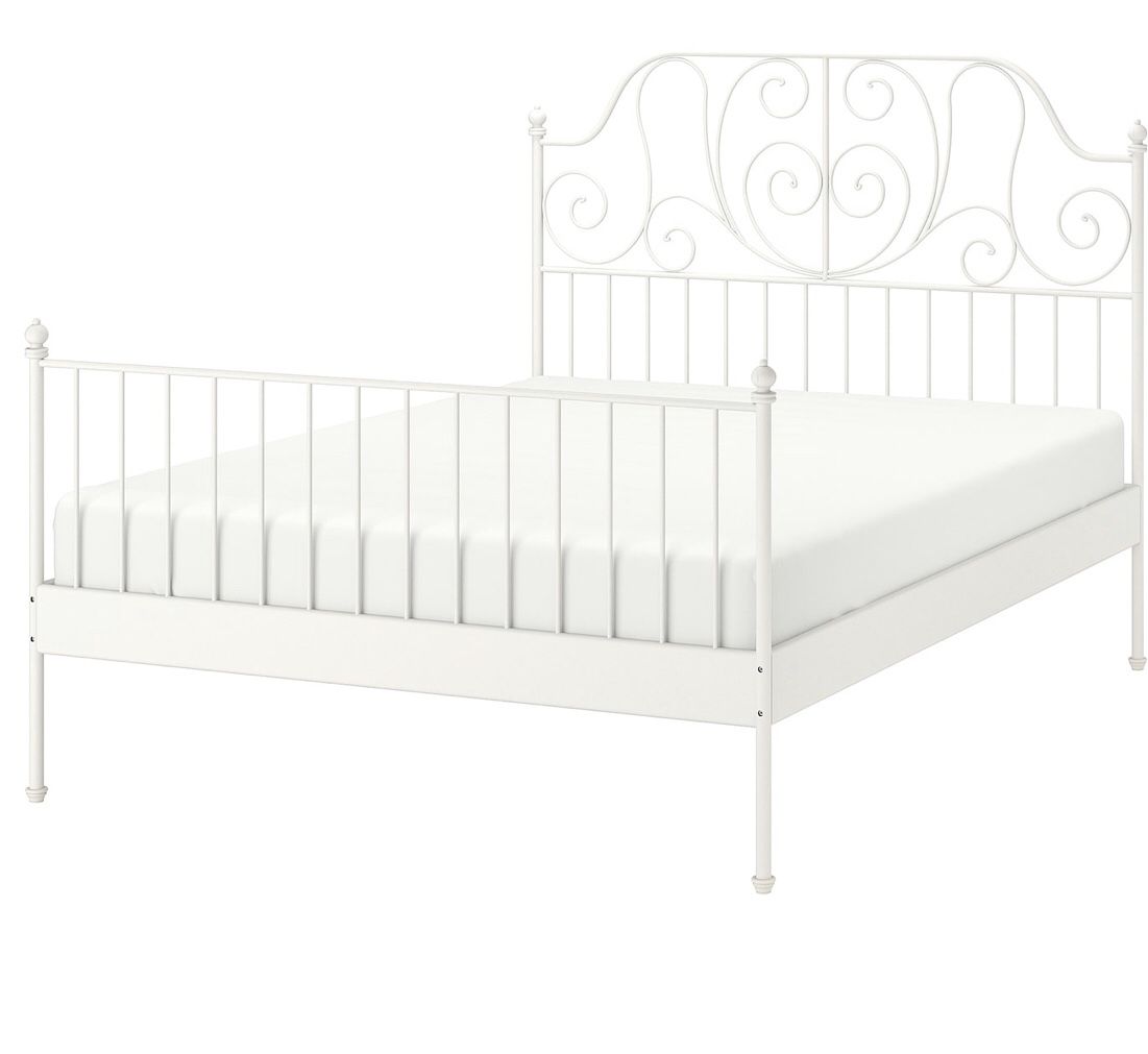 White Bed frame