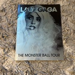 Lady Gaga The Monster Ball Tour Concert Book