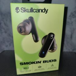 Brand NEW! 🎶   Skull Candy True Wireless Earbuds - Smokin' Buds (((PENDING PICK UP TODAY)))