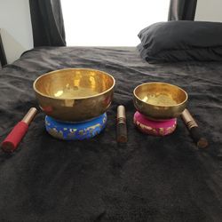 Metal Tibetan Singing Bowls