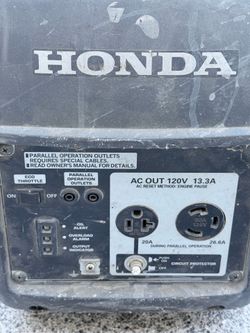 Honda generator!