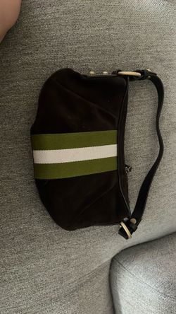 Bally suede shoulder bag