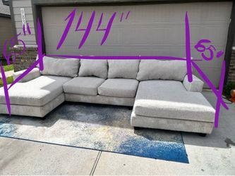 Sectional couch modular L-shaped sofa sala delivery available