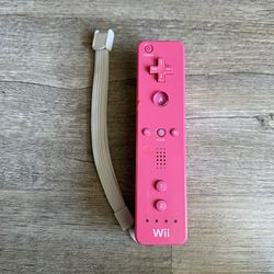 Pink Nintendo Wii Remote
