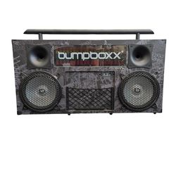 Bumpboxx Freestyle V3 Bluetooth Boombox Speaker – Portable Party Speaker w/ Mic, USB, AUX