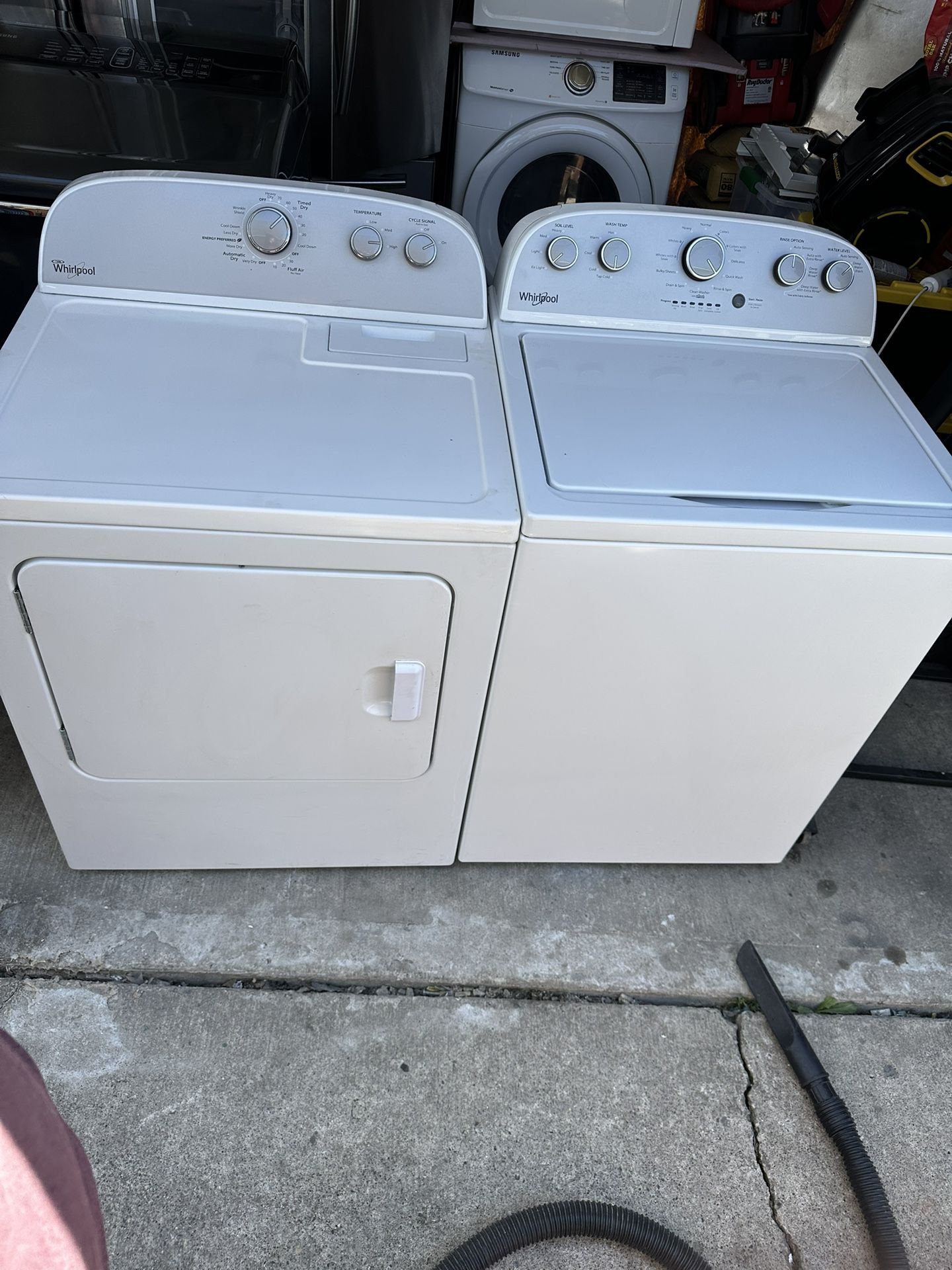 Whirlpool Washer And Dryer