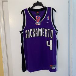 Vintage Nike Chris Webber Sacramento Kings Jersey Sz M