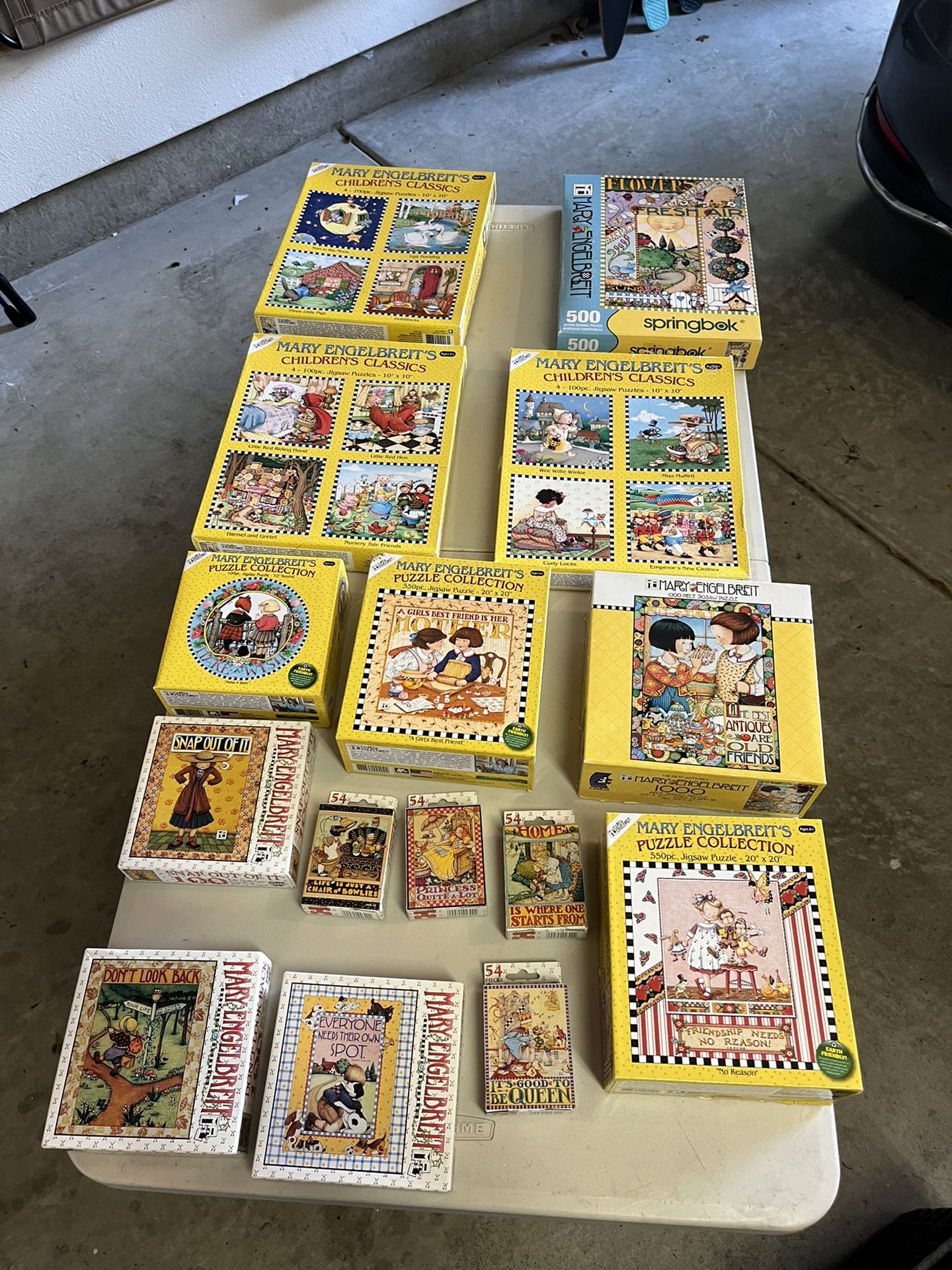 Rare Mary Engelbreit Puzzle Collection