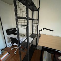 Top To Floor Adjustable Shelf- Near New, Rare In Us