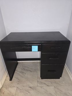 Small Black Computer Desk