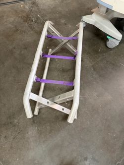 Aluminum Folding Stretcher Frame with Straps