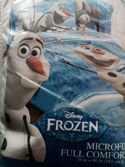 New Frozen Olaf Comforter