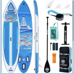 Inflateable Paddleboard 10’5” Lighthouse with Turtles