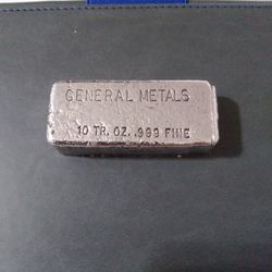 Silver Bar 10 oz