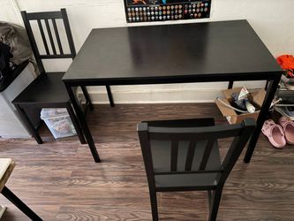 Table and two Chairs set