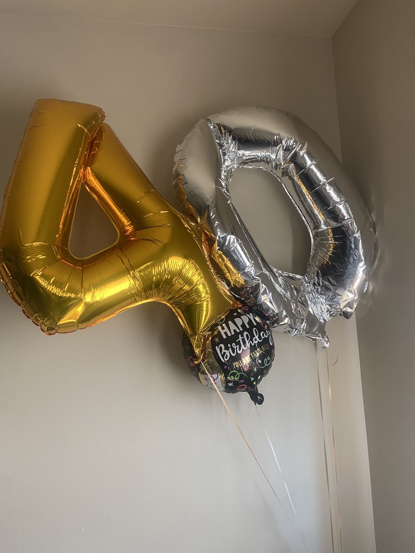 Balloons 40th Birthday
