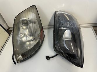 Pair of Car Volvo Headlight Assemblies