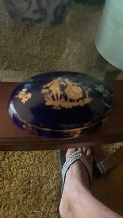 Limoge trinket box