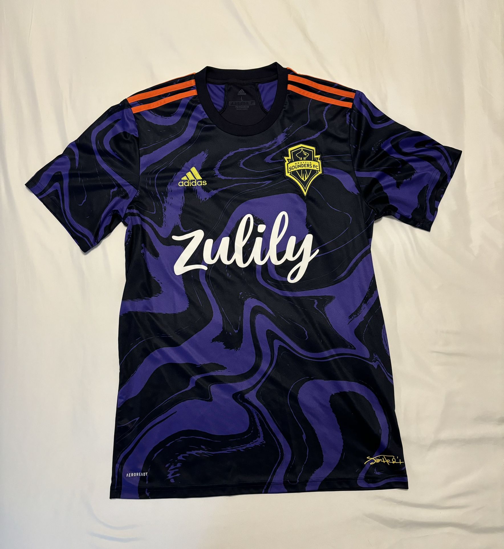 Seattle Sounders - Jimi Hendrix soccer jersey