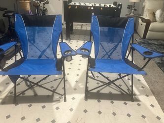 Set of 2 Kijaro Campaign Chairs