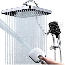 13-Inch Shower Heads with Multi-Function Handheld Sprayer