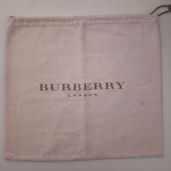 Burberry London Drawstring Dust Bag GUC