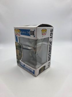 Funko Pop Vinyl Halo Sgt Johnson 08 video games