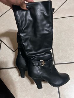 Black boots