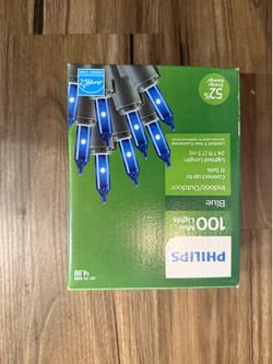 Philips 100 Mini Blue Lights