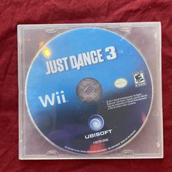 Just Dance 3 Disc For Nintendo Wii