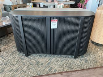 Black 63” Tv Console