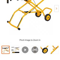 Dewalt DWX726 Rolling Miter Saw Stand