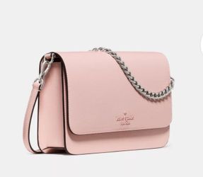 Brand New in Box Madison Textured Patent Leather Willow Medium Convertible Crossbody Tutu Pink