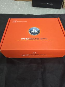 JLAUDIO MARINE Amplifier 24v 5 channels