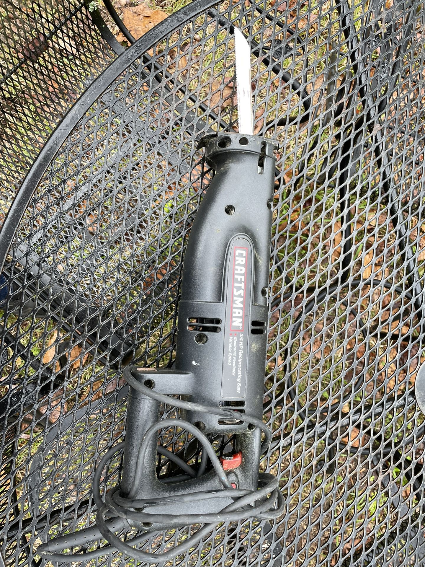 Craftsman 3/4 HP Reciprocating Saw