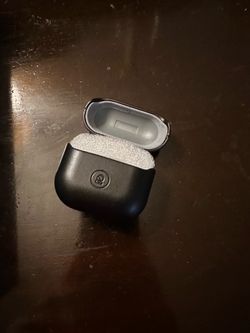 Leather case for air pods 4