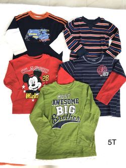 Boys clothes size 5T bundle