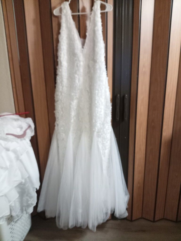 Never Worn Beautiful Wedding Dress