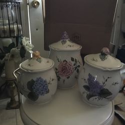 Princess House. Vintage Garden. Muy Antiguos.